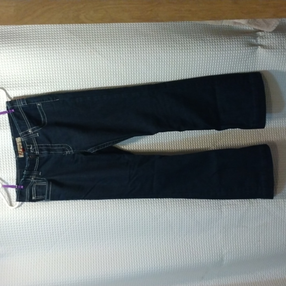 Women's BKE Wendi stretch bootcut blue jeans
